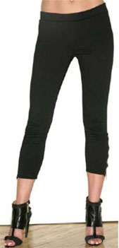 Recession Denim Fleece Leggings